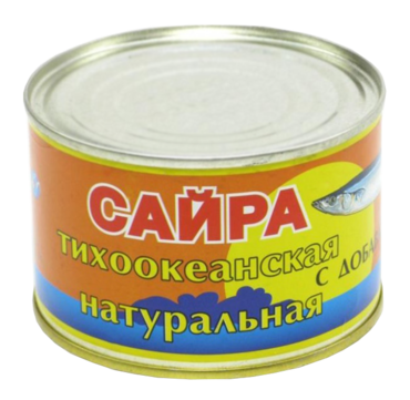 Сайра натуральная с маслом, 250 г Сайра натуральная с маслом, 250 г