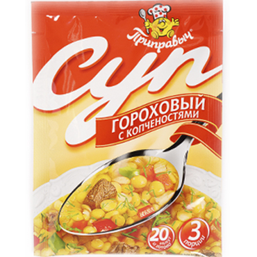 Суп Гороховый «Приправыч» с копченостями, 60 г Суп Гороховый «Приправыч» с копченостями, 60 г