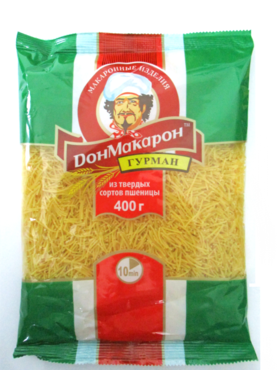 Макароны «ДонМакарон Гурман» вермишель, 400 г Макароны «ДонМакарон Гурман» вермишель, 400 г