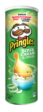 Чипсы «Pringles» со вкусом сметаны и лука, 165 г Чипсы «Pringles» со вкусом сметаны и лука, 165 г