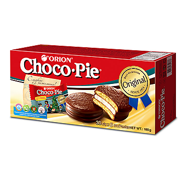Печенье «Orion» Choco Pie, 6 штук, 180 г