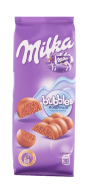 Шоколад пористый «Milka» Bubbles, 80 г Шоколад пористый «Milka» Bubbles, 80 г