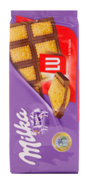 Шоколад молочный «Milka» с печеньем LU, 87 г Шоколад молочный «Milka» с печеньем LU, 87 г