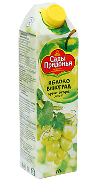 Сок яблоко-виноград «Сады Придонья», 1 л