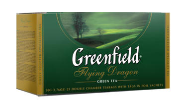 Чай зеленый «Greenfield» Flying Dragon, 50 г Чай зеленый «Greenfield» Flying Dragon, 50 г