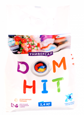 Стиральный порошок «DomHit» Универсал, 2,4 кг Стиральный порошок «DomHit» Универсал, 2,4 кг
