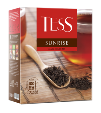 Чай черный цейлонский «Tess» Sunrise, 180 г Чай черный цейлонский «Tess» Sunrise, 180 г