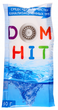 Средство для прочистки труб «DomHit», 90 г Средство для прочистки труб «DomHit», 90 г