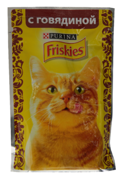 Корм для кошек «Friskies» Говядина с подливом, 85 г Корм для кошек «Friskies» Говядина с подливом, 85 г