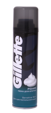 Пена для бритья «Gillette» для чувствительной кожи, 200 мл Пена для бритья «Gillette» для чувствительной кожи, 200 мл