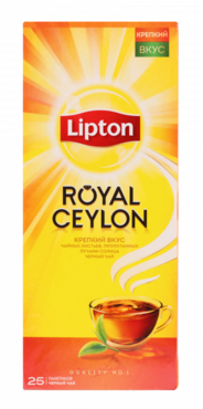 Чай черный «Lipton» Royal Ceylon 25пак Чай черный «Lipton» Royal Ceylon 25пак