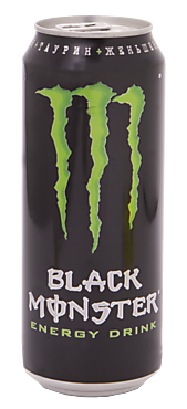 Напиток энергетический безалкогольный «Black Monster», 449 мл