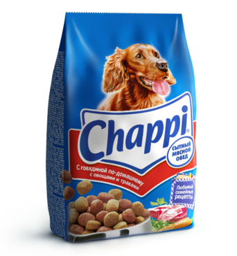 Сухой корм для собак «Chappi» «Сытный мясной обед», Говядина по-домашнему с овощами и травами, 600 г Сухой корм для собак «Chappi» «Сытный мясной обед», Говядина по-домашнему с овощами и травами, 600 г