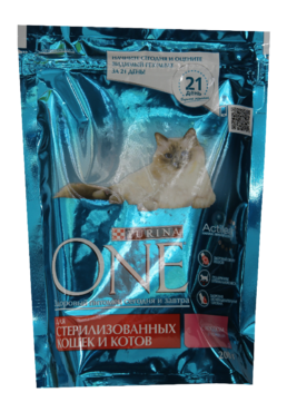 Корм сухой «Purina ONE» для стерилизованных кошек, 200 г Корм сухой «Purina ONE» для стерилизованных кошек, 200 г