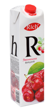 Нектар «Rich» вишневый, 1 л Нектар «Rich» вишневый, 1 л