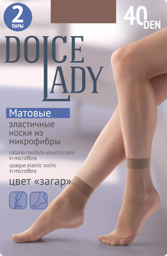 Носки женские из микрофибры 40 ден «Dolce Lady» Носки женские из микрофибры 40 ден «Dolce Lady»