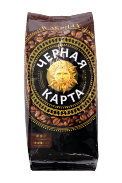 Кофе в зернах «Черная Карта», 250 г Кофе в зернах «Черная Карта», 250 г