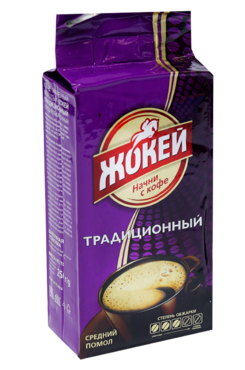 Кофе молотый «Жокей» Традиционный, 250 г Кофе молотый «Жокей» Традиционный, 250 г