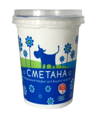 Сметана 15%, 400 г Сметана 15%, 400 г