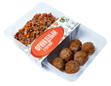 Фрикадельки с гречкой, 280 г Фрикадельки с гречкой, 280 г