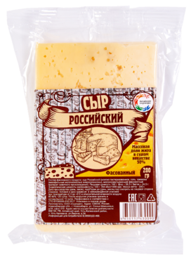 Сыр 28.5% Российский, 200 г Сыр 28.5% Российский, 200 г