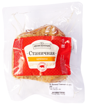 Щековина «Мясная коллекция» Станичная, 300 г Щековина «Мясная коллекция» Станичная, 300 г