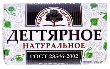 Мыло туалетное Дегтярное натуральное, 90 г Мыло туалетное Дегтярное натуральное, 90 г