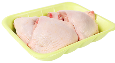 Бедро куриное охлажденное, 0,8 - 1,5 кг