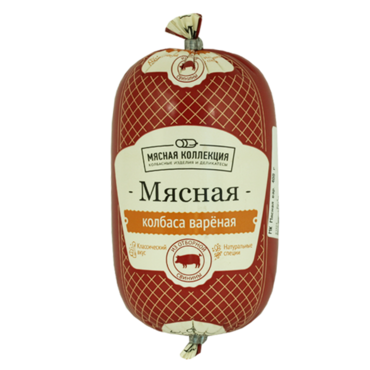 Колбаса вареная «Мясная коллекция» Мясная, 400 г Колбаса вареная «Мясная коллекция» Мясная, 400 г