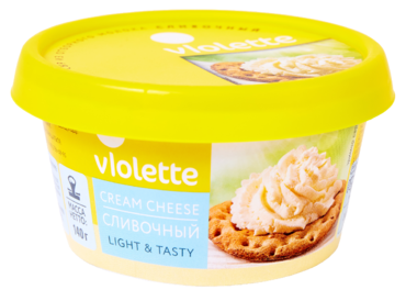 Сыр 70% «Violette» творожный сливочный, 140 г Сыр 70% «Violette» творожный сливочный, 140 г