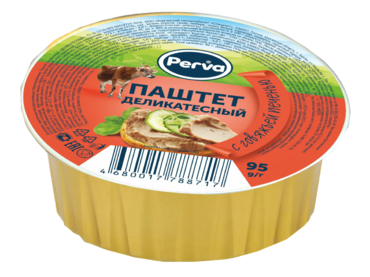 Паштет «Perva» Деликатесный с говяжьей печенью, 95 г Паштет «Perva» Деликатесный с говяжьей печенью, 95 г