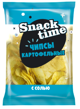 Чипсы «Snack Time» Соль, 150 г Чипсы «Snack Time» Соль, 150 г