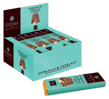 Шоколадный батончик «OZera» Extra milk & Hazelnut, 42 г Шоколадный батончик «OZera» Extra milk & Hazelnut, 42 г
