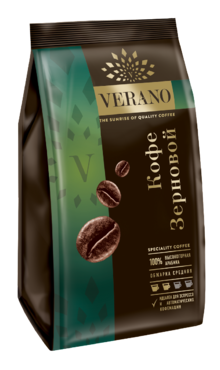 Кофе «Verano» зерновой, 1 кг Кофе «Verano» зерновой, 1 кг