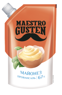 Майонез Провансаль «Maestro Gusten» 67%, 200 г Майонез Провансаль «Maestro Gusten» 67%, 200 г