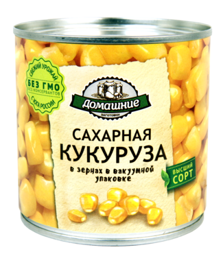 Сахарная кукуруза «Домашние заготовки», 425 г Сахарная кукуруза «Домашние заготовки», 425 г