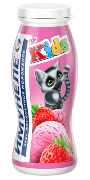 Кисломолочный напиток 1.5% «Имунеле for Kids» Клубничное мороженое, 100 г Кисломолочный напиток 1.5% «Имунеле for Kids» Клубничное мороженое, 100 г