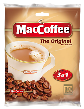 Кофейный напиток «MacCoffee» 3 в 1, 10шт*, 20 г