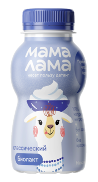 Биолакт 2.8% «Мама Лама» Классический, 200 г Биолакт 2.8% «Мама Лама» Классический, 200 г