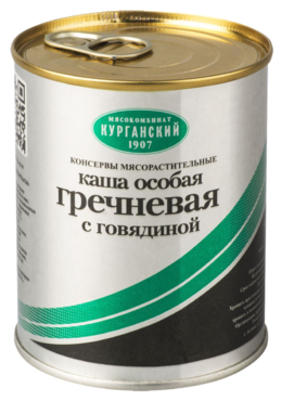 Каша особая «Стандарт» гречневая с говядиной, 340 г Каша особая «Стандарт» гречневая с говядиной, 340 г