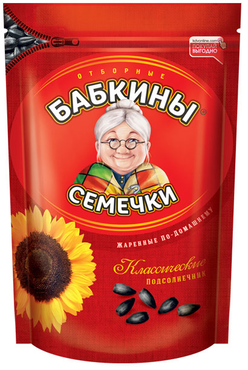 «Бабкины семечки», семечки отборные, жареные, 270 г «Бабкины семечки», семечки отборные, жареные, 270 г