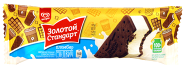 Мороженое «Золотой стандарт» Сэндвич, 69 г Мороженое «Золотой стандарт» Сэндвич, 69 г