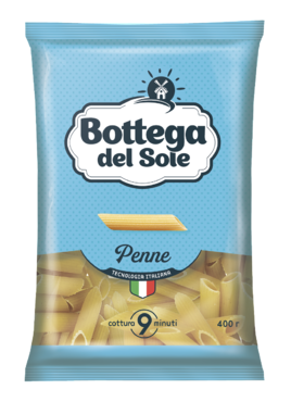 Макароны «Bottega del Sole» Перья, 400 г Макароны «Bottega del Sole» Перья, 400 г