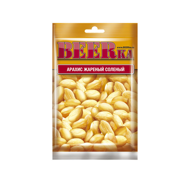 «Beerka», арахис жареный, солёный, 30 г «Beerka», арахис жареный, солёный, 30 г