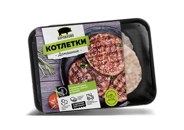 Котлетки Домашние «Боровково» охлажденные, 400 г Котлетки Домашние «Боровково» охлажденные, 400 г