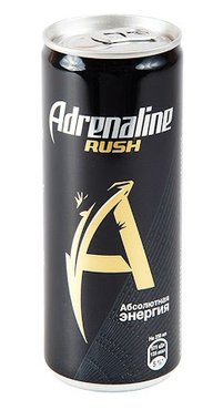 Энергетический напиток «Adrenaline Rush», 250 мл Энергетический напиток «Adrenaline Rush», 250 мл