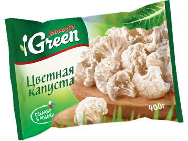 Цветная капуста «Морозко Green», 400 г Цветная капуста «Морозко Green», 400 г
