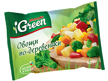 Овощи по-деревенски «Морозко Green», 400 г
