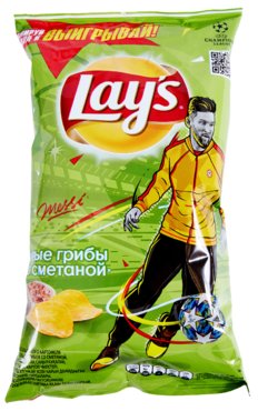 Чипсы «Lay's» Белые грибы со сметаной, 90 г Чипсы «Lay's» Белые грибы со сметаной, 90 г