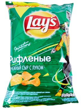 Чипсы «Lay's» рифленые Нежный сыр с луком, 90 г Чипсы «Lay's» рифленые Нежный сыр с луком, 90 г